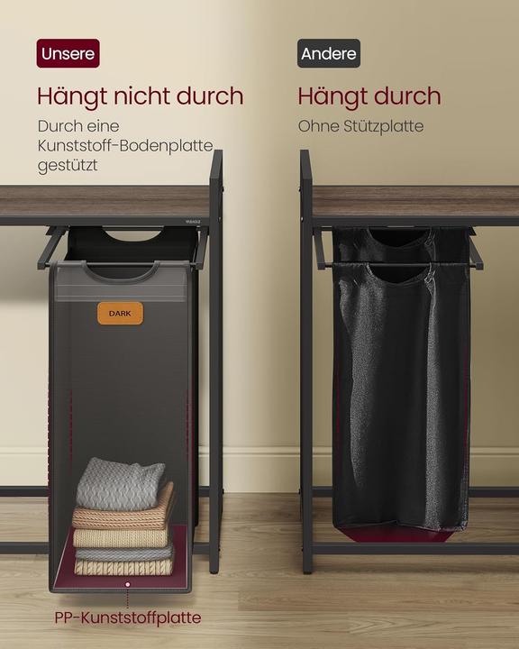 Actual product image Songmics Laundry basket (150 l)