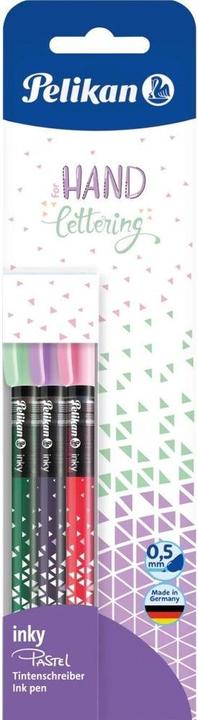 Pastell Hellgrün, Pastell Flieder und Pastell Rosa