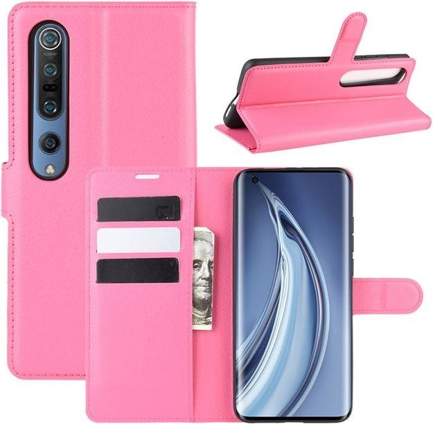 Actual product image MU Classic Litchi Leather Bookcover Series (Xiaomi Mi 10i, Mi 10 Pro)