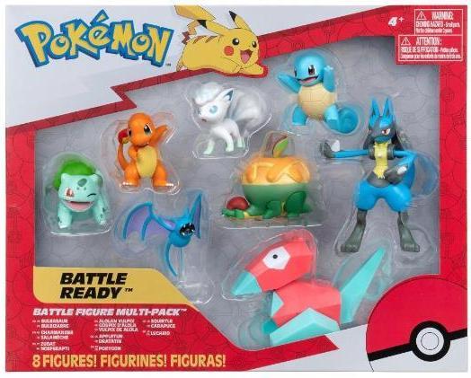 Actual product image Rei Toys Pokemon Set 8 Battle Characters