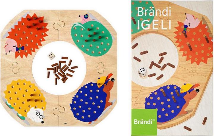Actual product image Brändi Igeli (German, French, English)