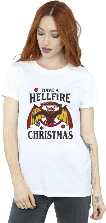 Produktbild Netflix Stranger Things Hellfire Christmas TShirt (5XL)