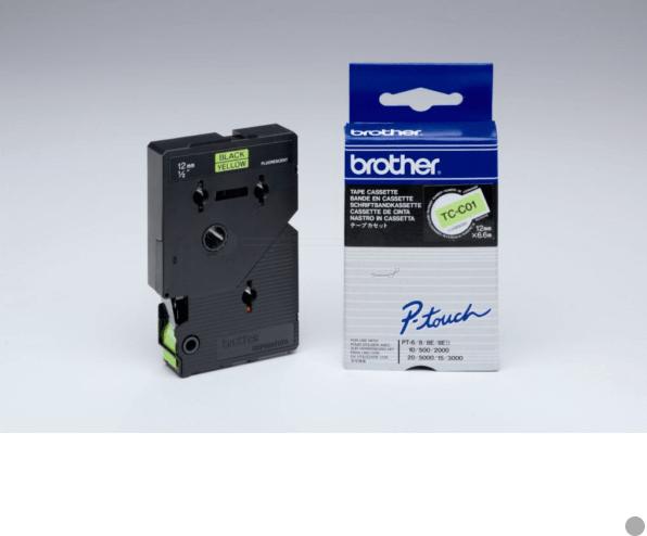Produktbild Brother P-Touch (1.20 cm, Gelb)