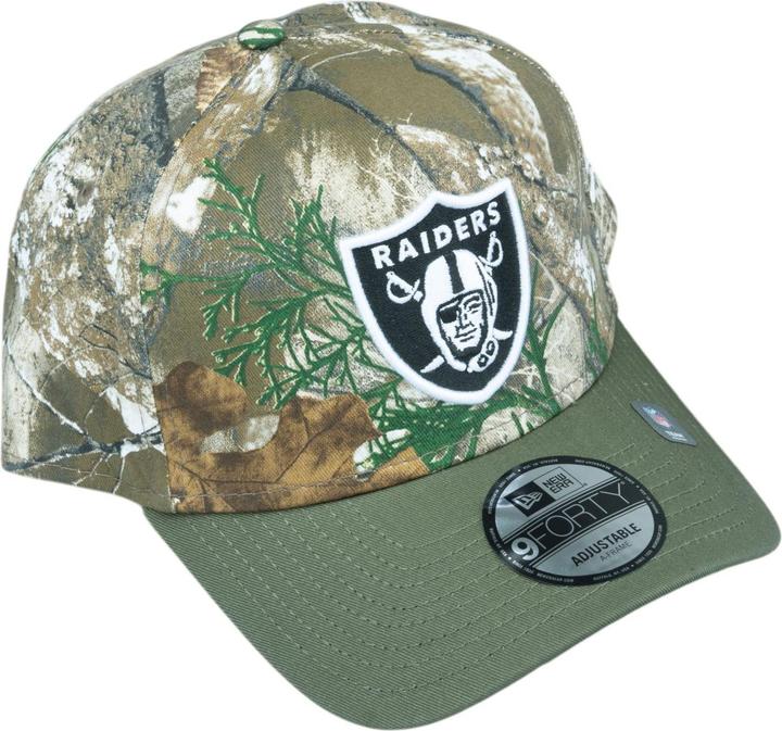 Produktbild New Era 9Forty A-Frame Cap - Real Tree Las Vegas Raiders (One Size)