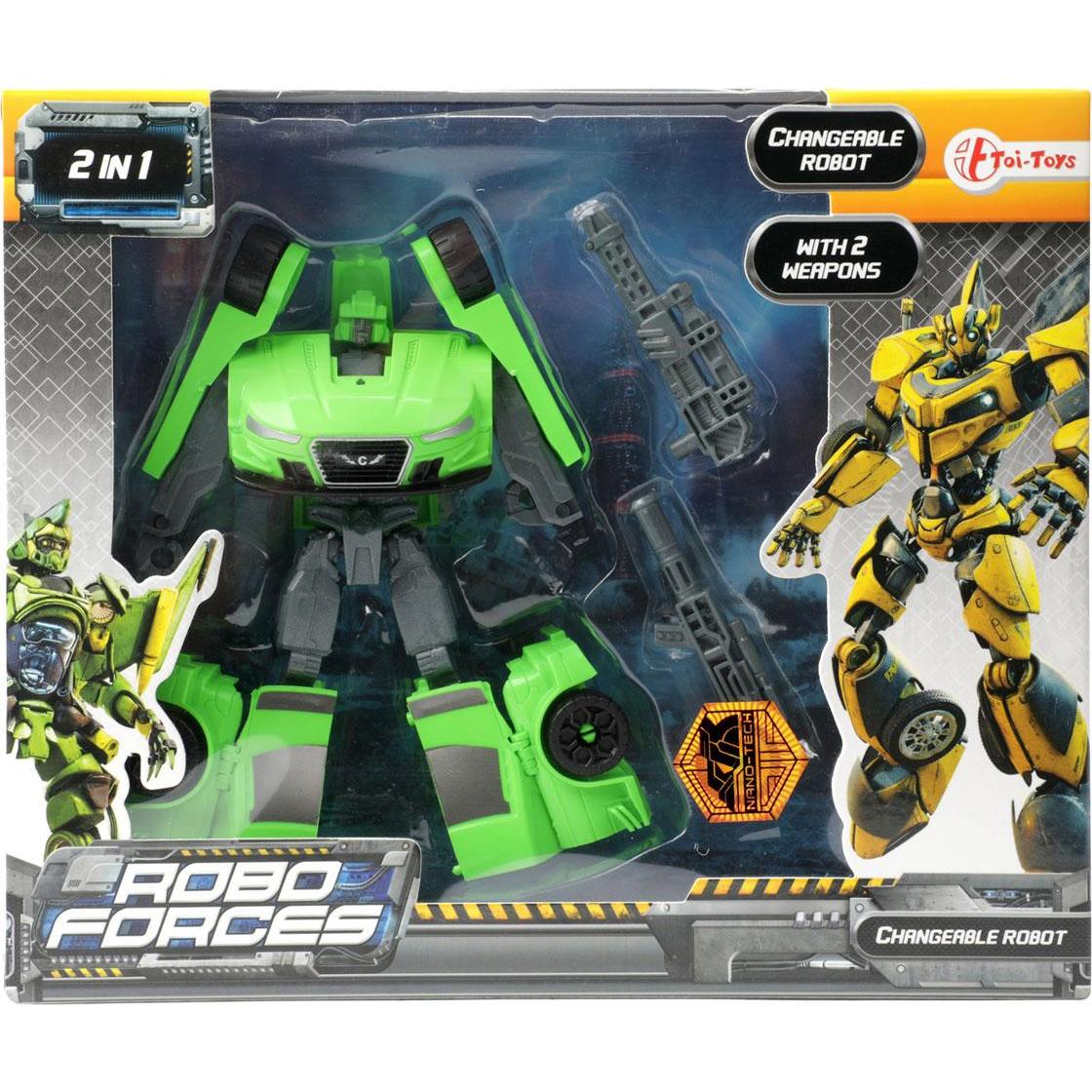 Thumbnail - Toi-Toys Roboforces ändern Roboter-Sportwagen