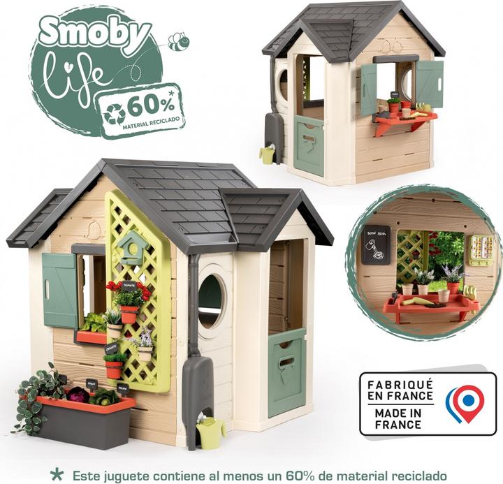 Produktbild Smoby Life Spielhaus Garten