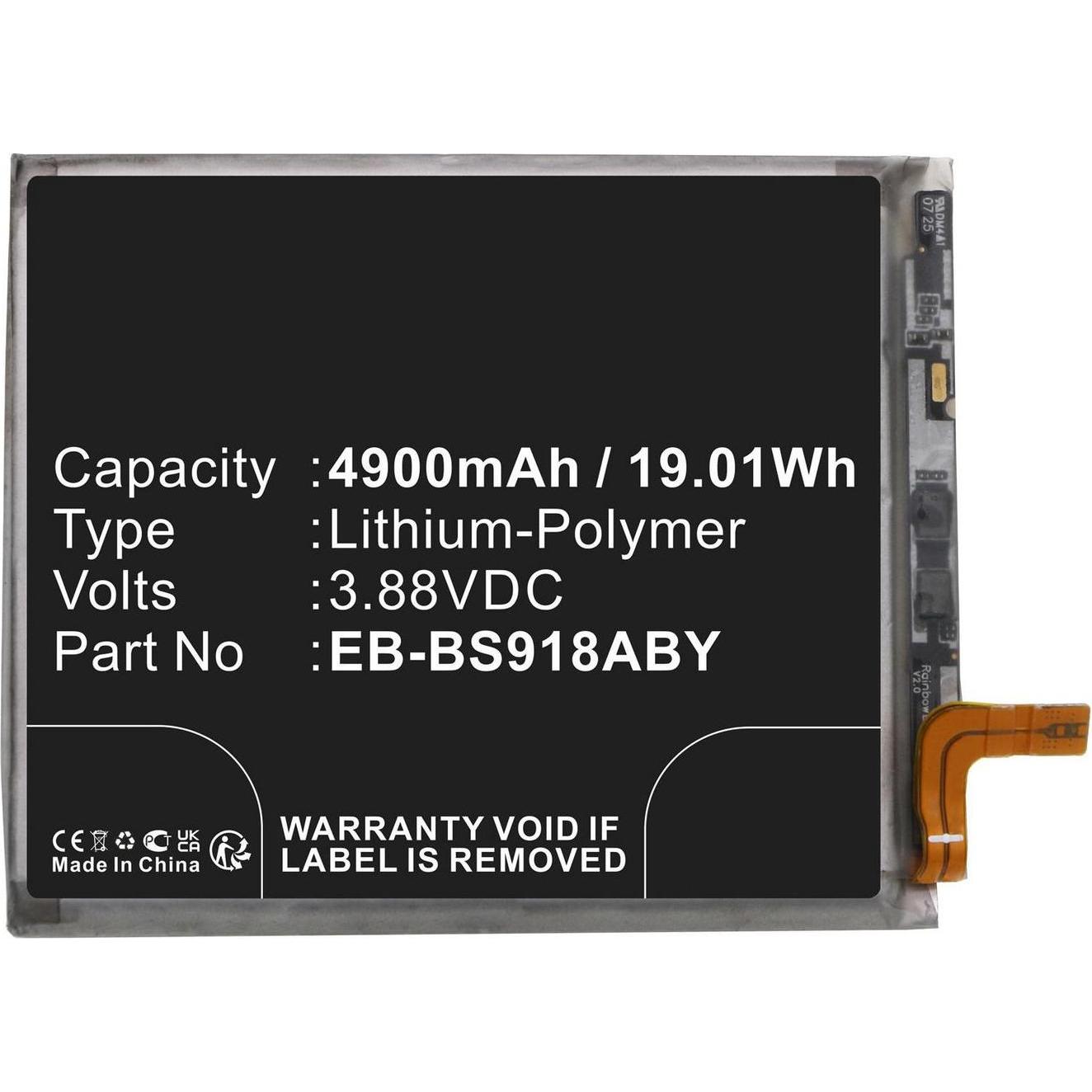 CoreParts Battery for Samsung Mobile, Smartphone Akku