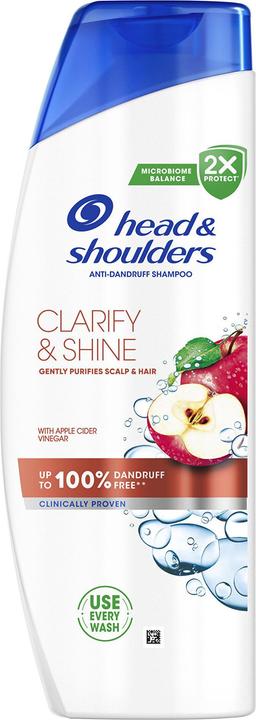 Head & Shoulders Clarify & Shine Antischuppenshampoo für glänzendes Haar Inhalt: 800 ml (800 ml, Liquid shampoo)