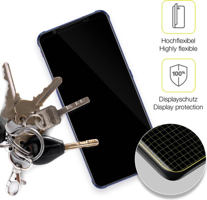 Produktbild Dipos Displayschutzfolie Full-Cover 3D (3 Stück, Nubia Red Magic 7)
