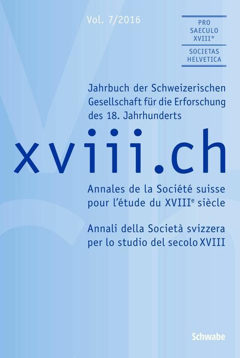 Valeurs nutritives et ingrédients xviii.ch, Vol. 7/2016 (Allemand, Français, Miriam Nicoli, Simona Boscani, 2016)