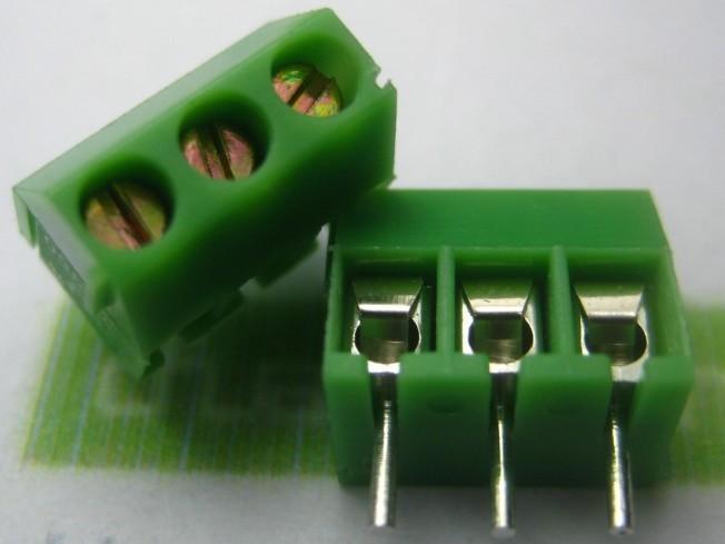 Produktbild OEM Printklemme mit Schraubanschluss 3.5mm 3Pin Grün