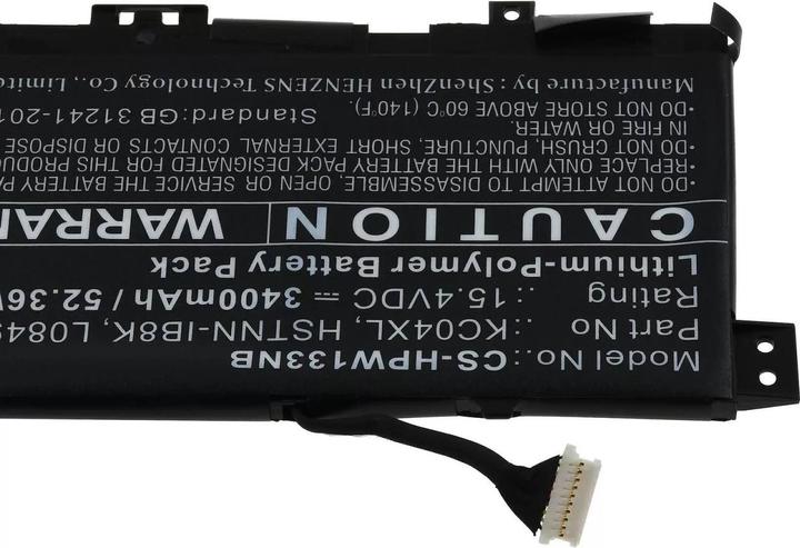 Immagine prodotto AccuCell Batteria Laptop HP Envy X360 13-ag0003ng, X360 13-ag0004ng, tipo KC04XL e altre. (3400 mAh)