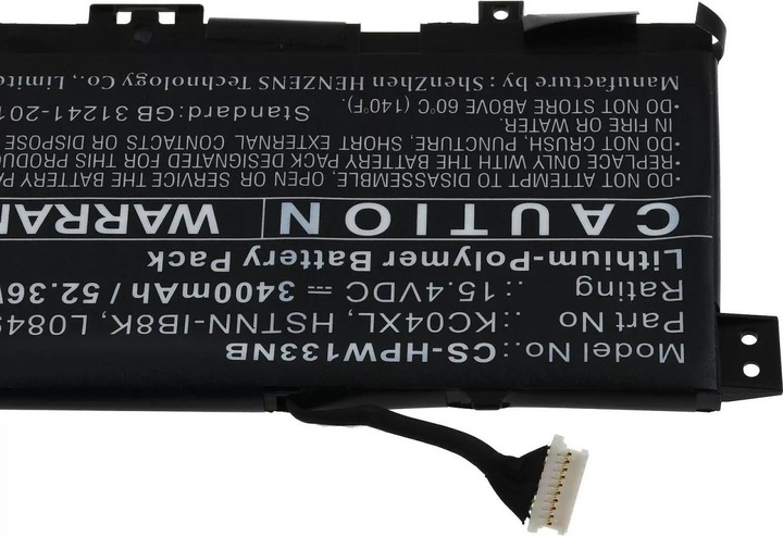 Produktbild AccuCell Akku Laptop HP Envy X360 13-ag0003ng, X360 13-ag0004ng, Typ KC04XL u.a. (3400 mAh)