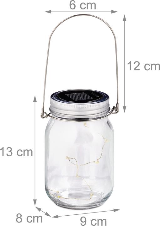 Produktbild Relaxdays Solarglas