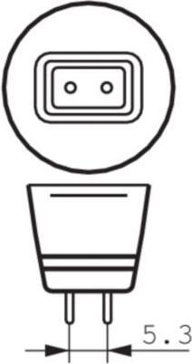 Actual product image Philips Mas LED (GU5.3, 6.50 W, 460 lm, 1 x, G)