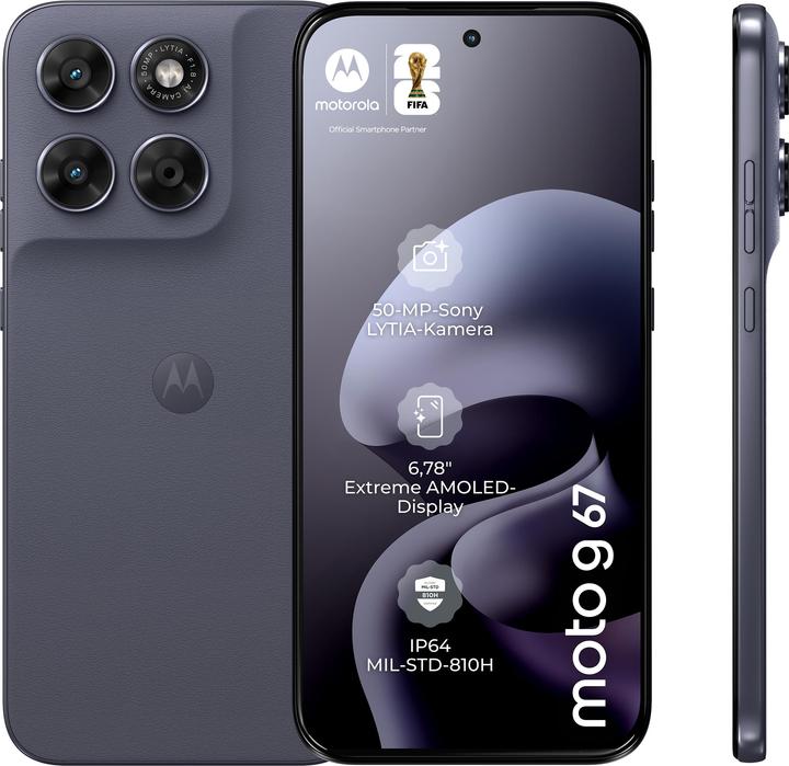Actual product image Motorola Moto G67 (128 GB, Pantone Arctic Seal, 6.78", SIM + eSIM, 5G)