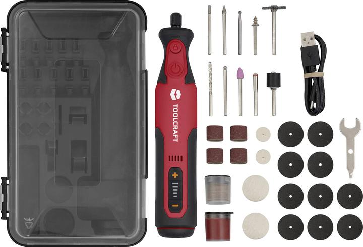 Actual product image Toolcraft Graviergerät inkl. Koffer, inkl. Ladekabel 7.2 V