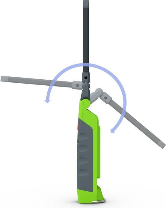 Actual product image Philips X30SLIMX1 Xperion 3000 Slim LED work light battery-powered 5 W 500 lm (500 lm)