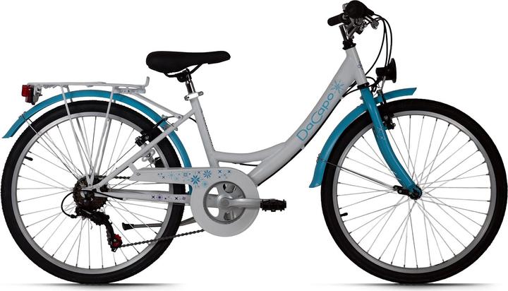 Produktbild Kinderfahrrad 24" Balloon Blau 6 Gänge RH 36 cm (24")