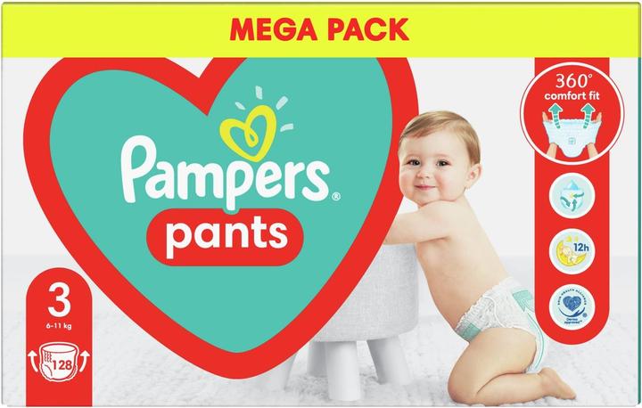 Actual product image Pampers Active Baby Pants Diapers-Pants - Dog patrol permit, size 4, 9-15kg, 72 pcs. (Size 4, Pack, 72 pcs.)
