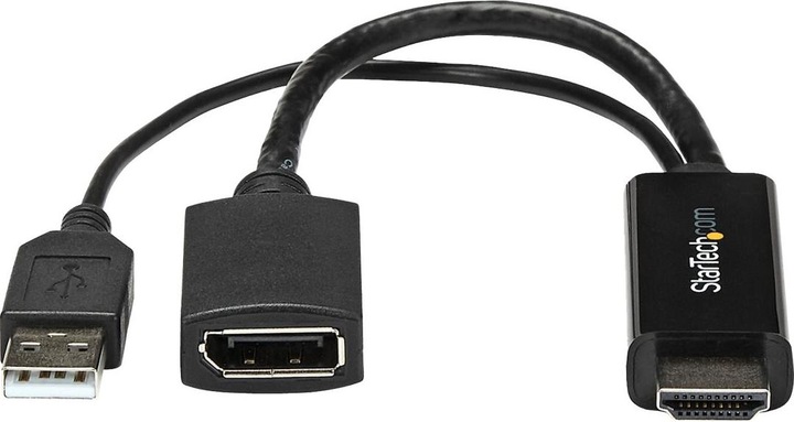 Immagine prodotto StarTech ADATTATORE DA HDMI A DP 1.2 - 4K (HDMI, 25.50 cm)