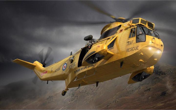 Produktbild Airfix Bausatz Helikopter Westland Sea King HAR.3 Starter Set 1:72