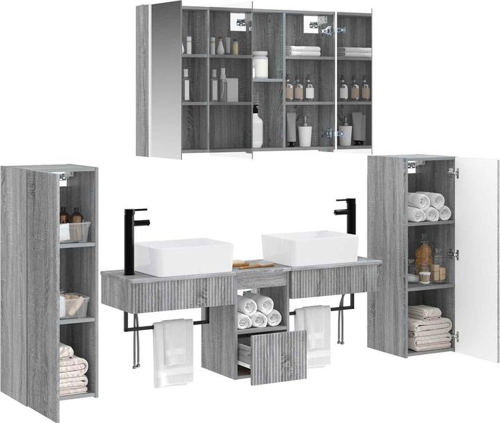 Produktbild vidaXL Badezimmermöbel-Set