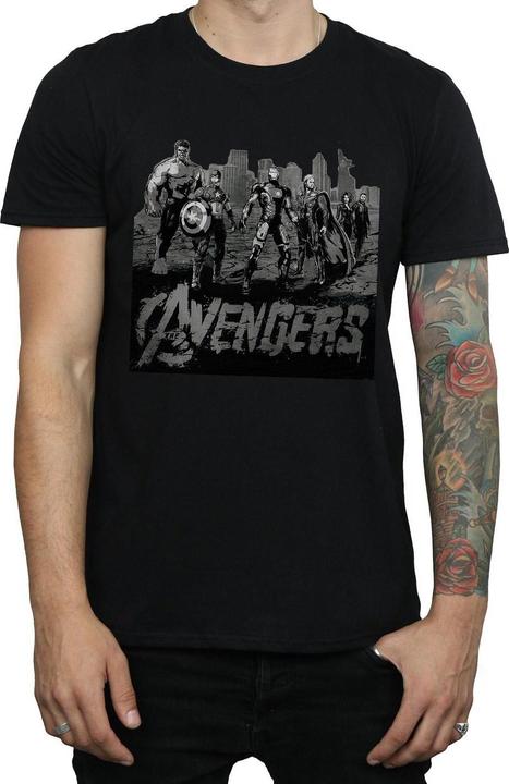 Produktbild Avengers Mono Team Art TShirt (XXL)