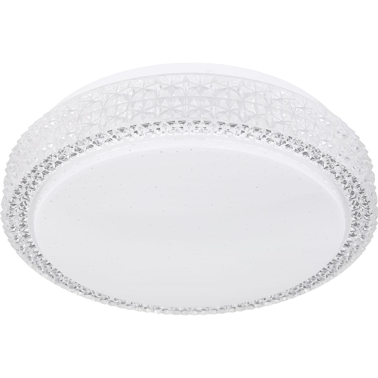 Thumbnail - Globo, Wandleuchte + Deckenleuchte, Deckenleuchte Ovi weiss 1xLED (980 lm)