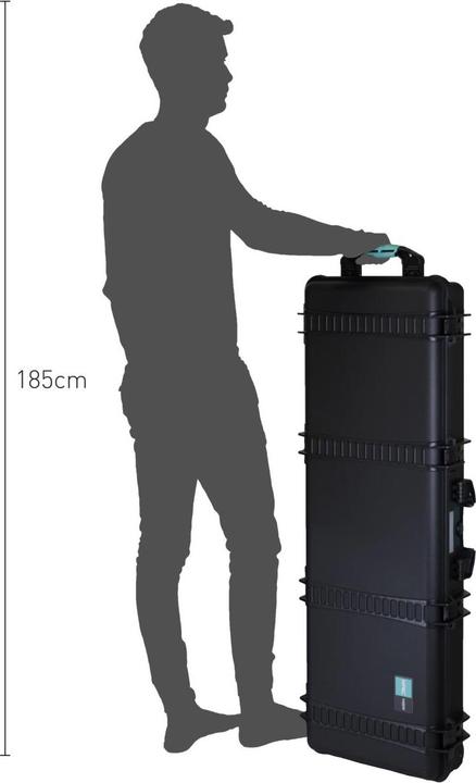 Produktbild HPRC 5400W Koffer, rollbar mit Cordura Innentasche