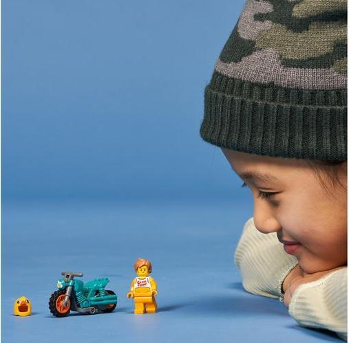 Produktbild LEGO Maskottchen-Stuntbike (60310, LEGO City)