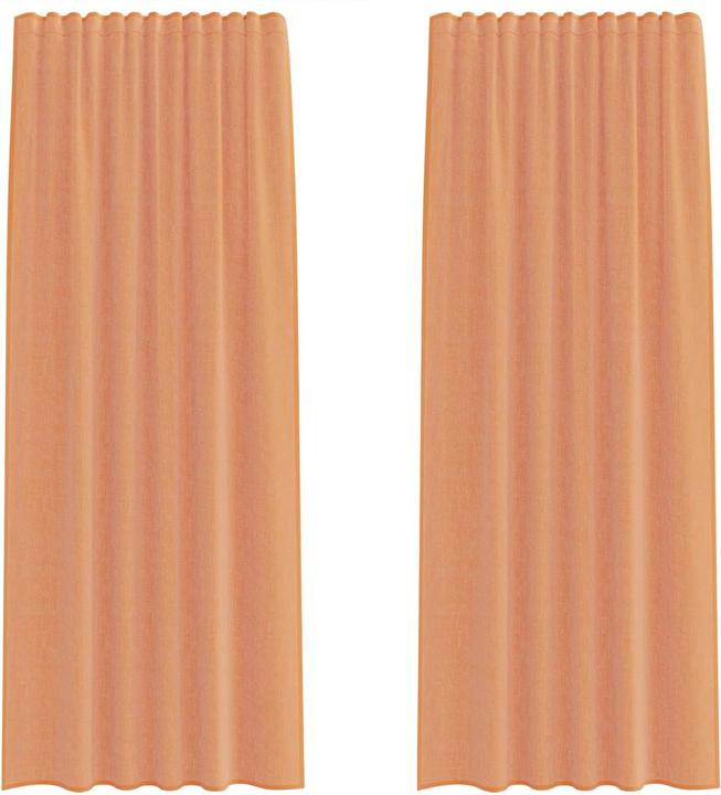 Actual product image vidaXL Voile Vorhang (140 x 245 cm)