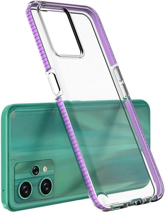 Actual product image Hurtel Spring Case case for Realme 9 Pro silicone cover with frame black (Realme 9 Pro)