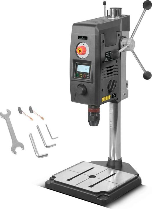 Actual product image Stahlwerk bench drill 800 watt 2,500 rpm drill press with laser for wood and metal