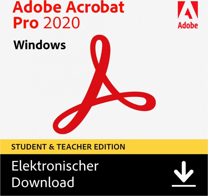Produktbild Acrobat Pro 2020 (1 User, unbegrenzt)