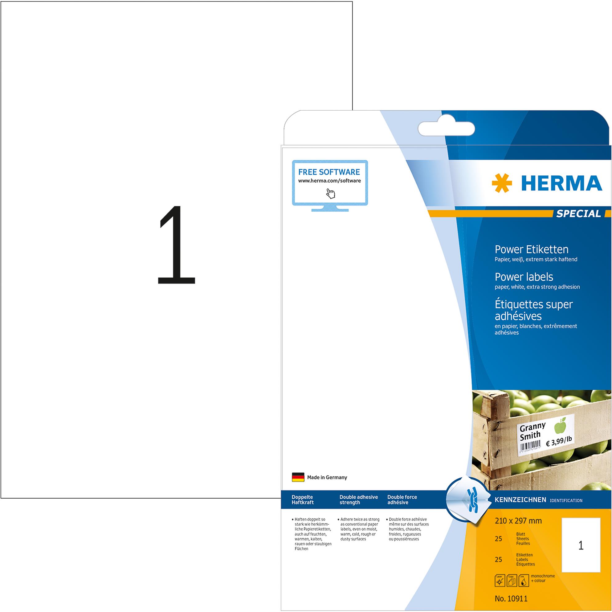 Thumbnail - Herma, Etiketten, Special Power Etiketten