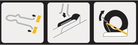 Actual product image Axso Stroller Ski