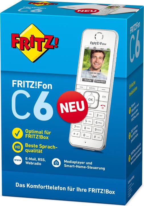 Actual product image AVM FRITZ!Fon C6 International / CH