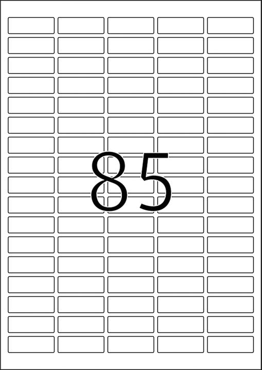 Actual product image Herma Power labels A4