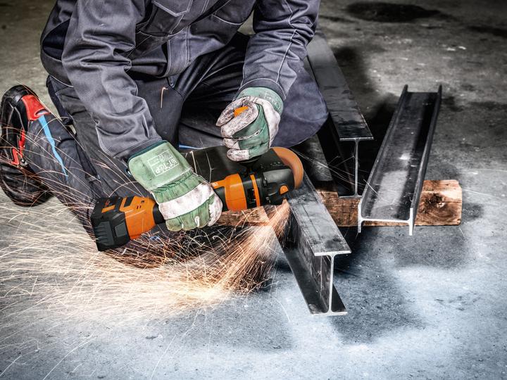 Actual product image Fein Cordless angle grinder PROTAGO Ø 125 mm||CCG 18-125-12 PD-SEC Set 8Ah ProCORE AS (125 mm)