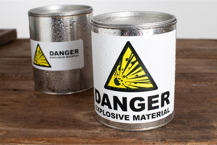 Actual product image Herma Weatherproof labels A4 removable