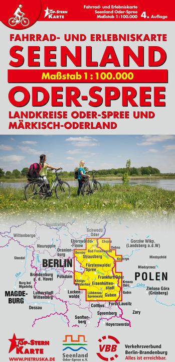 Produktbild Seeland Oder-Spree Gesamtgebiet, Fahrrad- und Erlebniskarte
