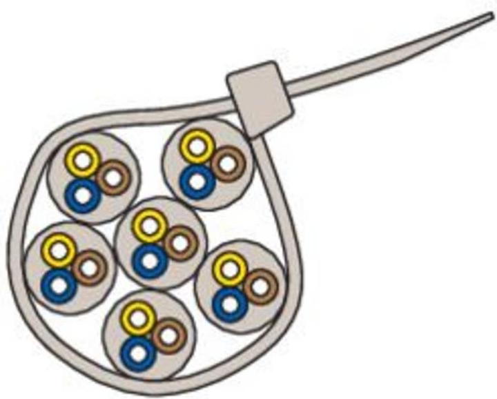 Produktbild Fischer Kabelbinder BN 7,6x300 transparent (Kunststoffkabelbinder, 300 mm, 100 Stk.)