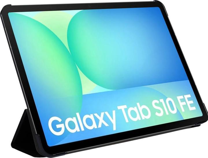 Produktbild Mobiparts Tablet Stand Case Samsung Galaxy Tab S9 FE/S10 FE Black (Samsung Galaxy Tab S10 FE, Samsung Galaxy Tab S9 FE)