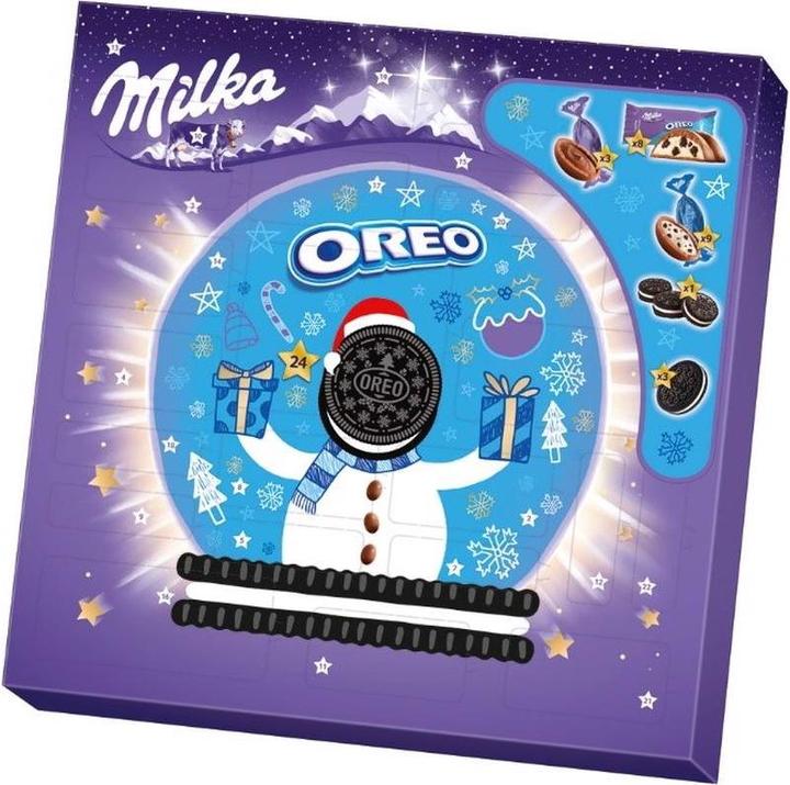 Produktbild Milka Adventskalender & Oreo 24 Stück