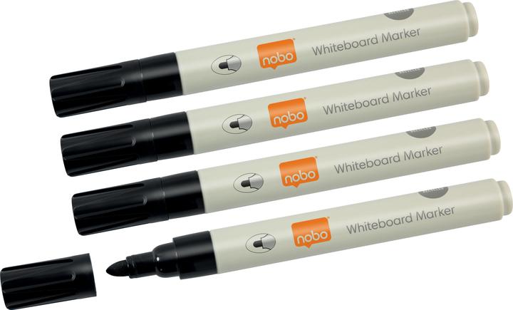 Actual product image Nobo Whiteboard Marker (4x)