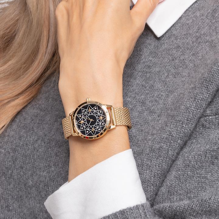 Produktbild Thomas Sabo Damenuhr Spirit Cosmos Sternenhimmel gold (Analoguhr, 33 mm)