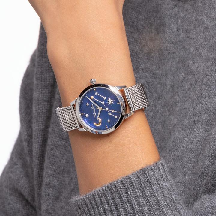 Produktbild Thomas Sabo Damenuhr Spirit Cosmos Sternenhimmel silber (Analoguhr, 33 mm)