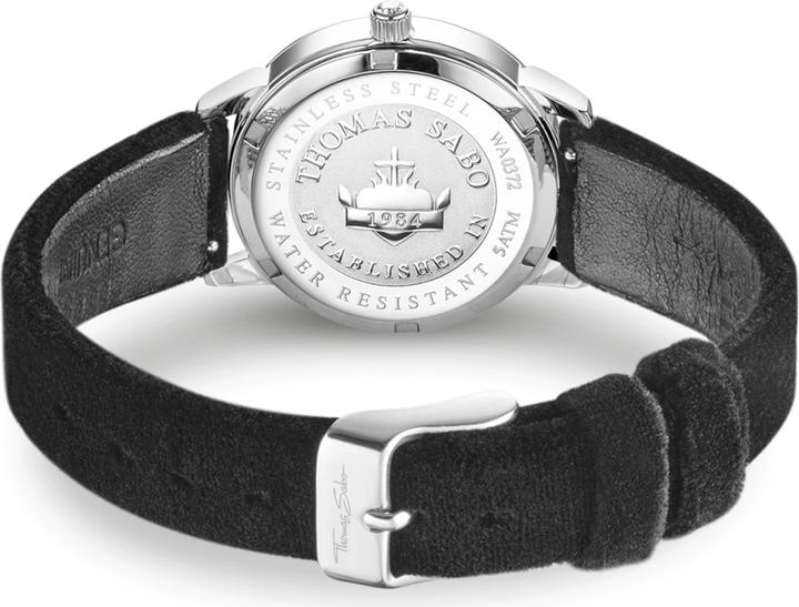 Produktbild Thomas Sabo Damenuhr Spirit Cosmos Sternenhimmel silber (Analoguhr, 33 mm)