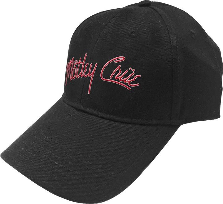 Actual product image Motley Crue Unisex Adult Logo Baseball Cap (One size)